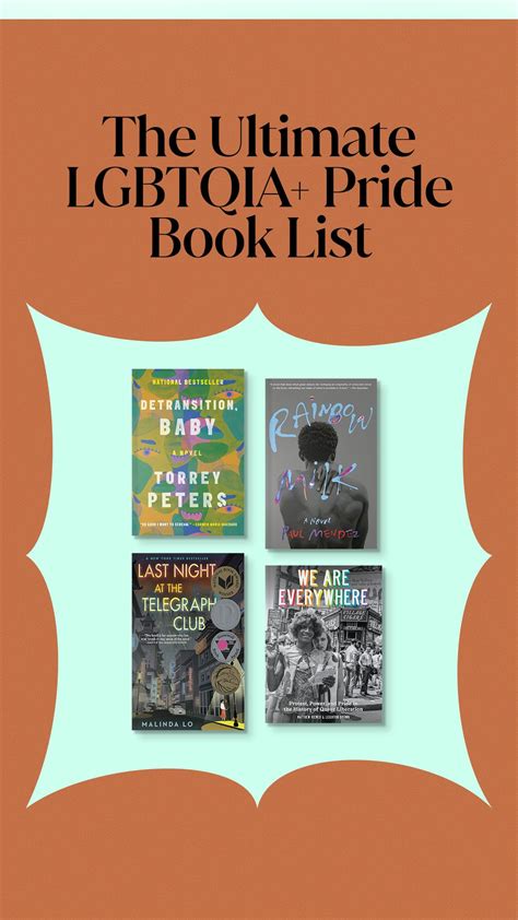 best queer books|The Ultimate LGBTQ+ Pride Book List .